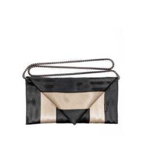Clutch Black Gold with chain - Pekelharing