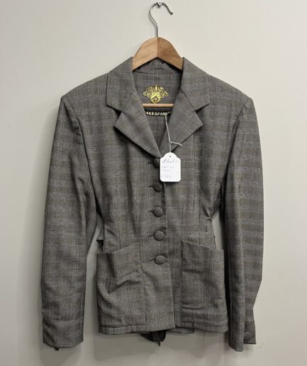 Puck & Hans - Geruit colbert met tailleband (kl.21)