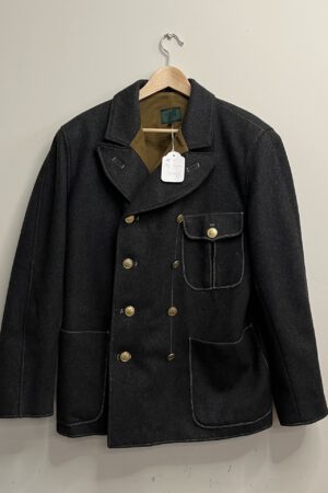 Jean Paul Gaultier -  Wollen jas met gouden knopen (kl.10)