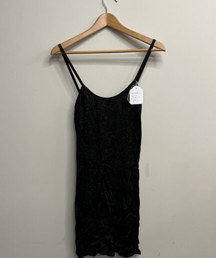 Puck & Hans - Zwarte slipdress (kl.18)