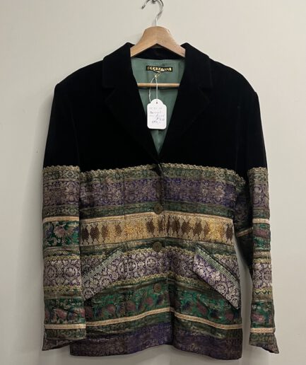 Puck & Hans - Fluweel en brokaaat colbert (kl.10)