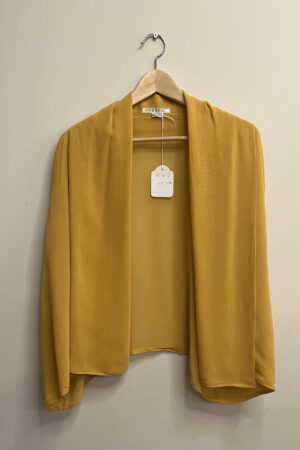 Puck & Hans - Geel viscoe shirt (kl.1)