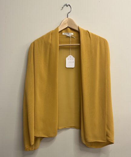 Puck & Hans - Geel viscoe shirt (kl.1)