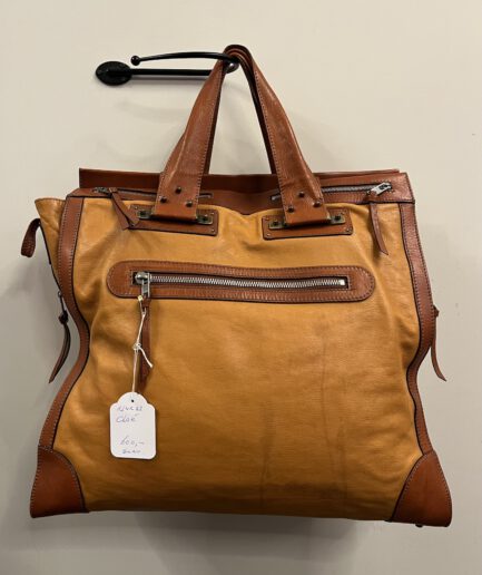 Chloé - Bruine lederen tas (kl.22)