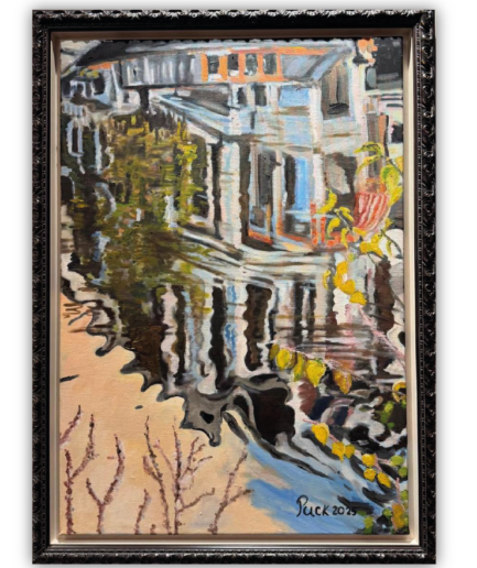 Reflectie over Dromen (Olieverf op linnen)